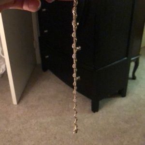 Tennis bracelet 10k gold, price firm...PF.